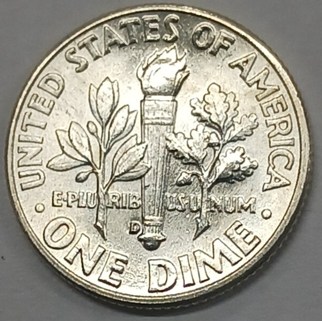 1959-D Silver Roosevelt Dime BU Uncirculated