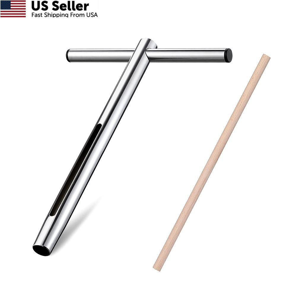 Sukiise Soil Sample Probe 12 Inch with T Handle, Sampler Tool, Soil...