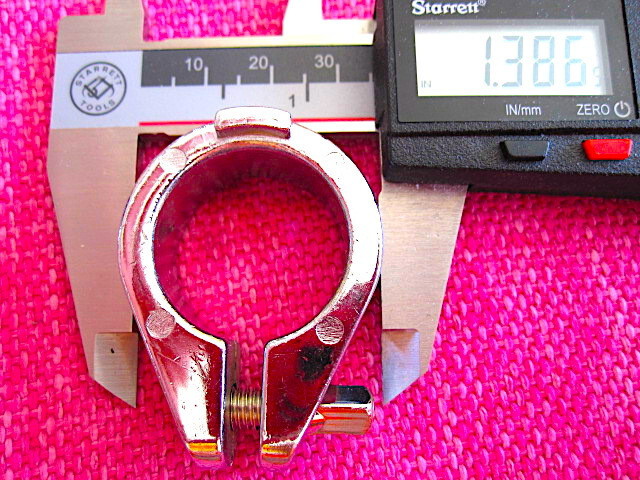 Gibraltar 1" Chrome Memory Lock Double-Sided Single Splines