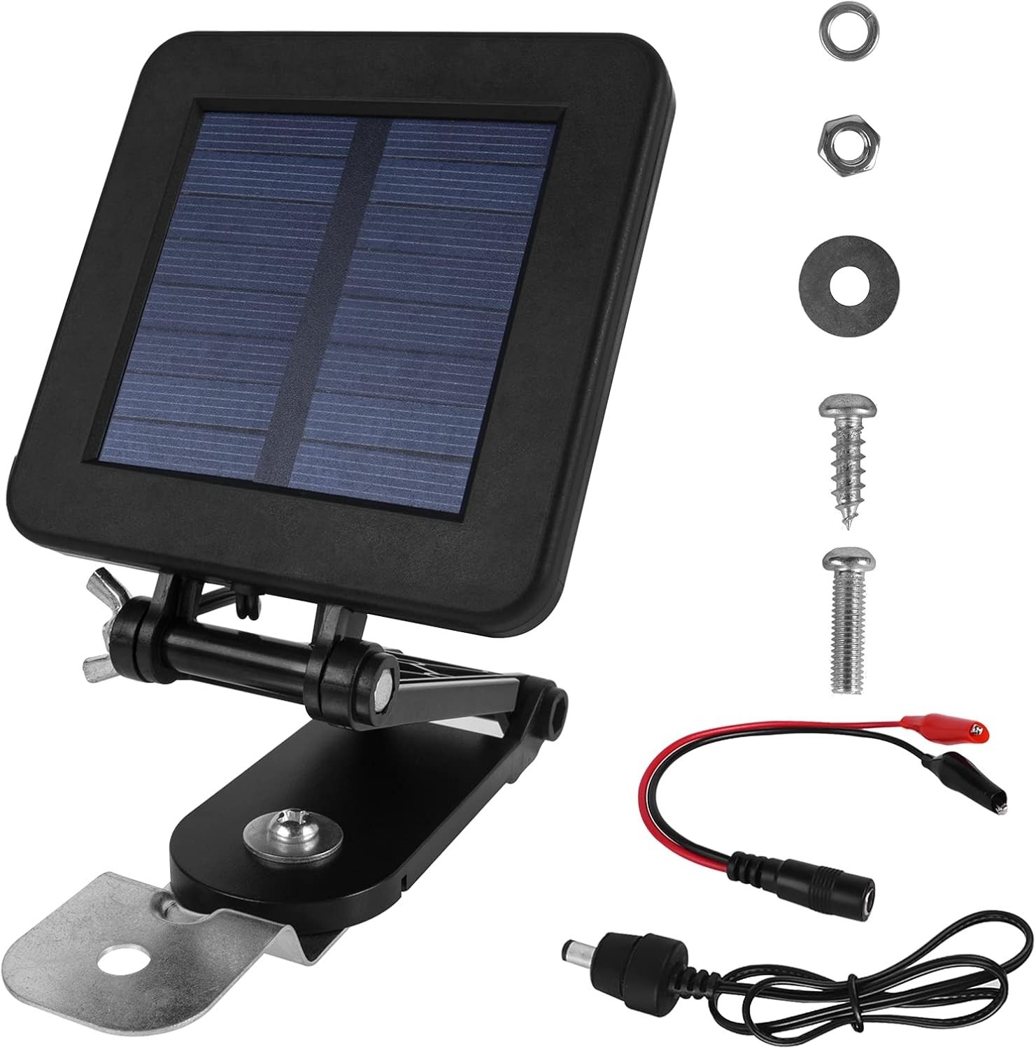 Solar Panel for Deer Feeder - 6V Solar Panel Waterproof Small Solar Battery Char