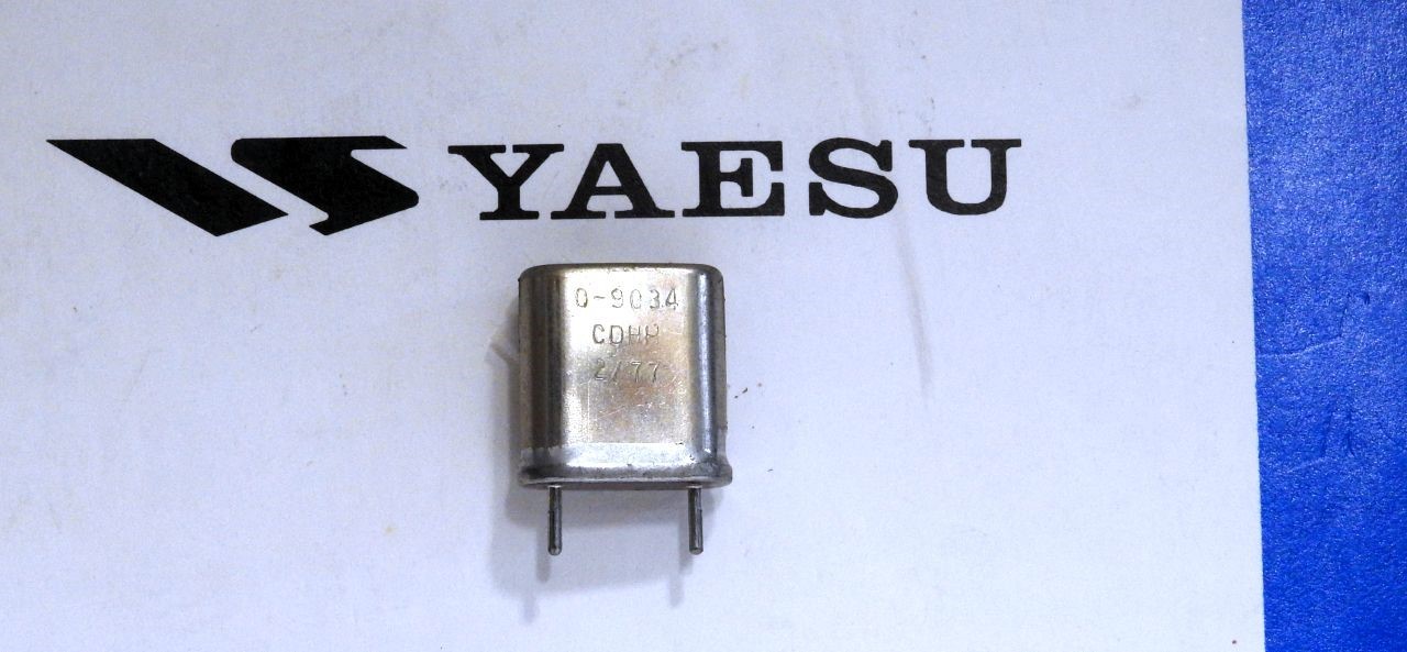 GENUINE YAESU FT-101 SERIES CRYSTAL COVERS 80 METERS - FREE SHIPPING (USA)