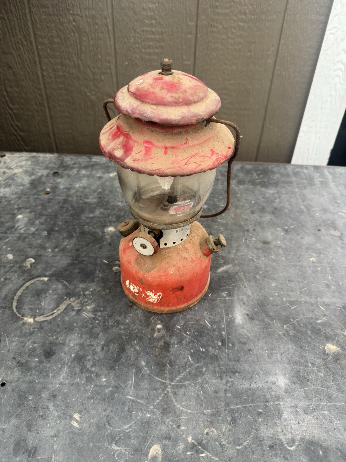 Coleman 200A lantern Very Rough As Is