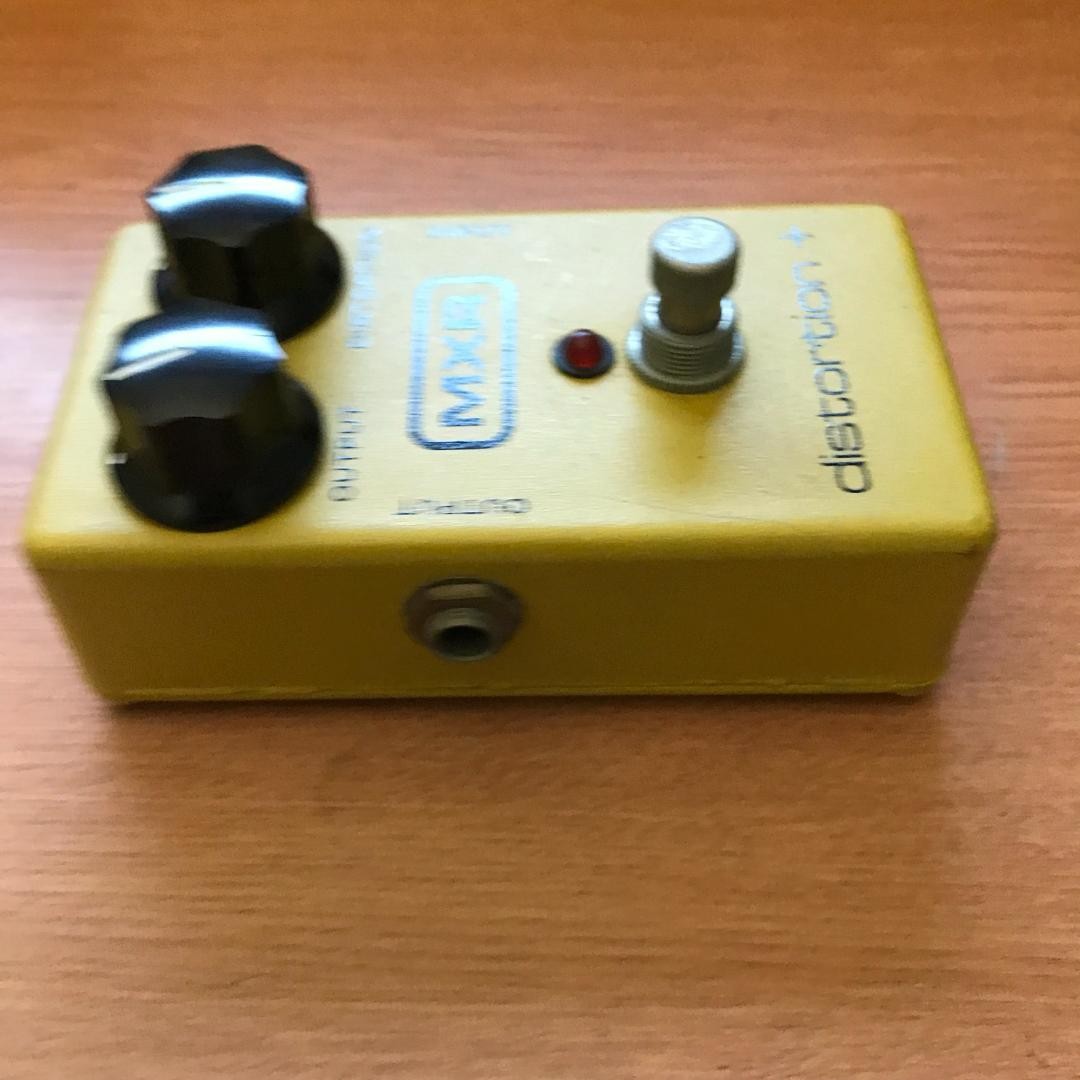 MXR Distortion + Jim Dunlop Early Model 1987