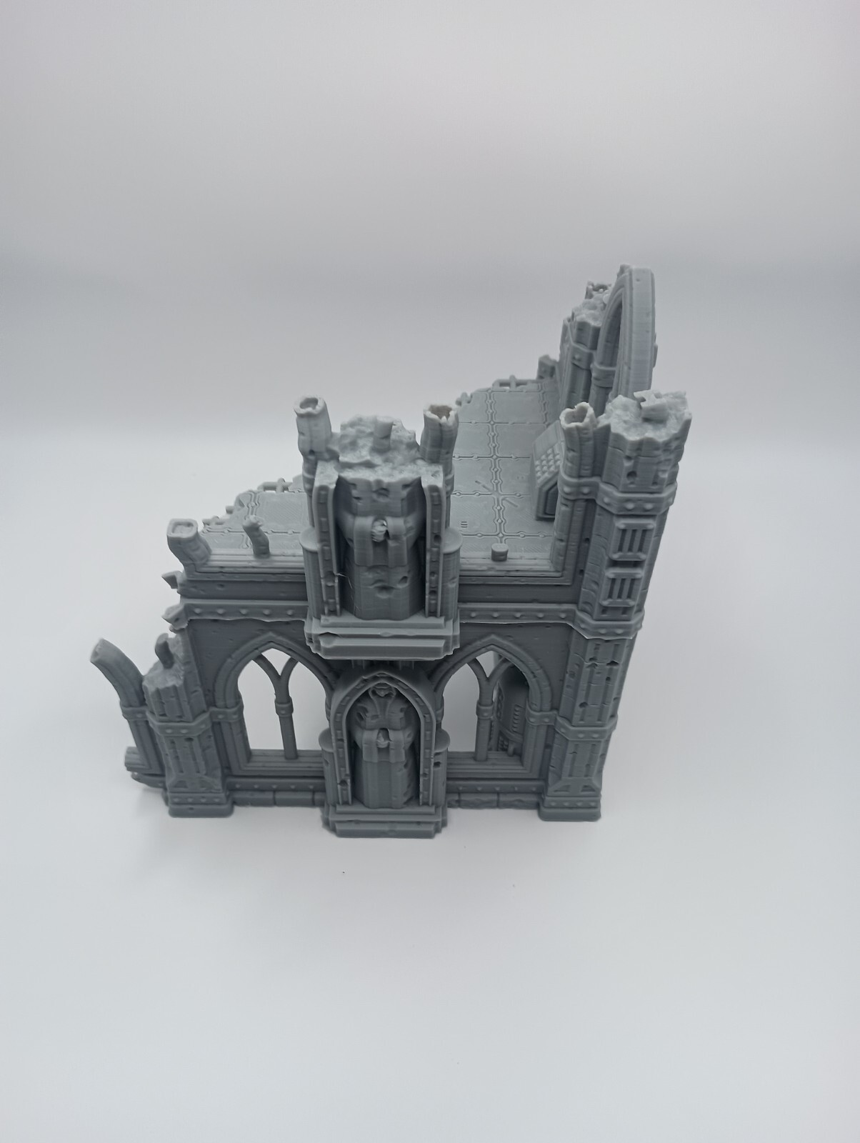 War Torn Sector 75 Modular Sci-Fi Ruin Building 9 -32mm Scale -Terrain