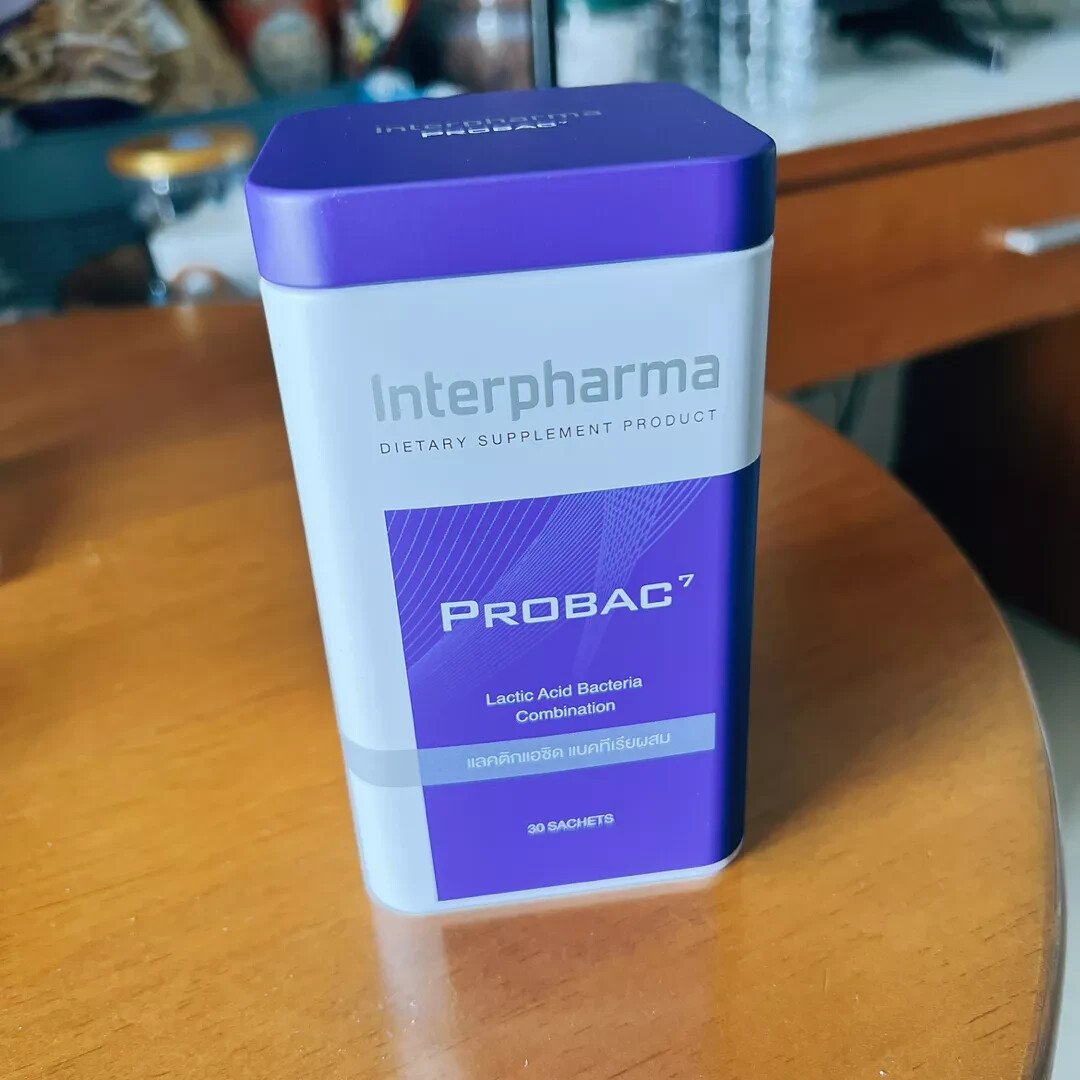 1 Box (30 sachets) Probac 7 Interpharma Probiotic & Prebiotic Balance Digestive