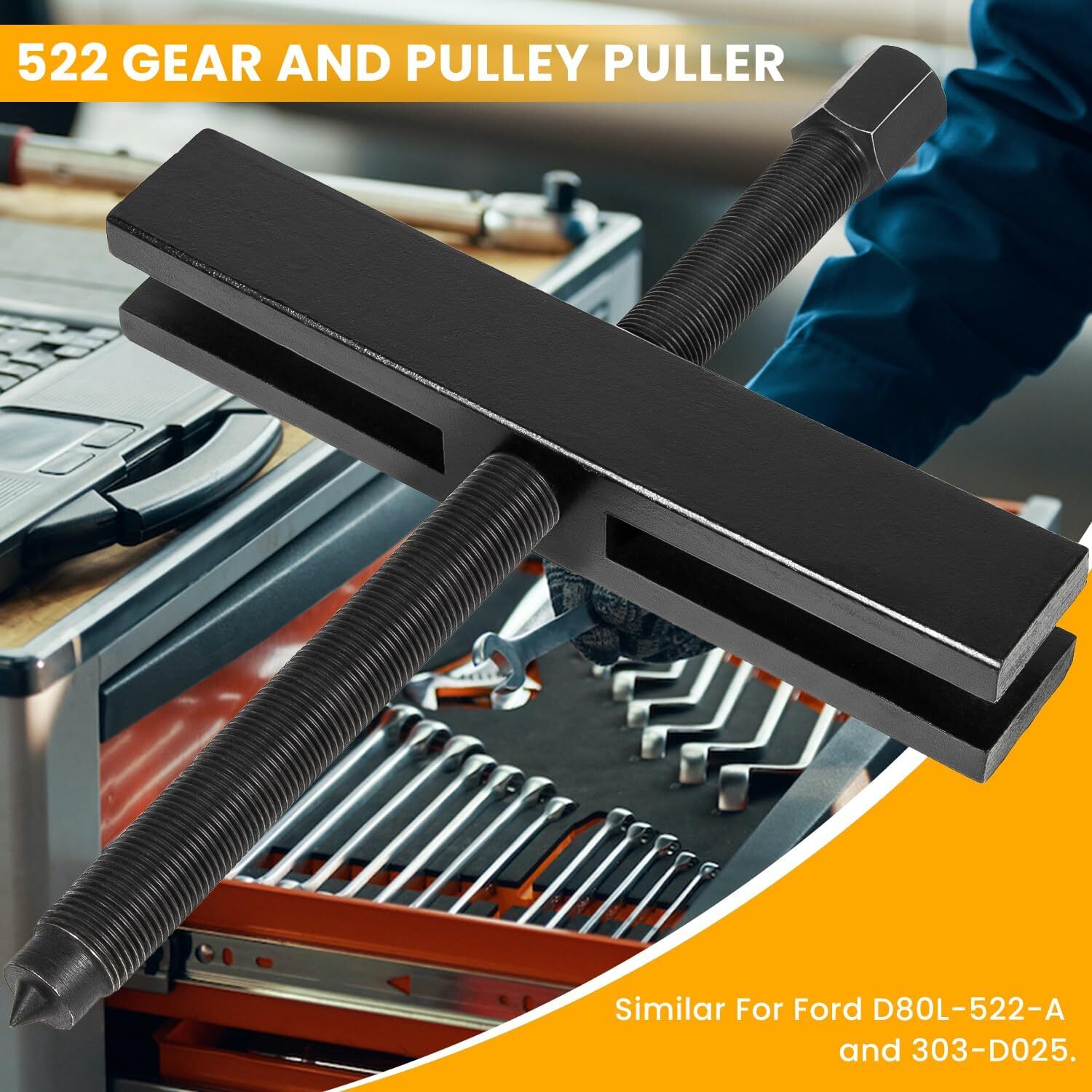 522 Large Gear and Pulley Puller Bearing Remover Tool