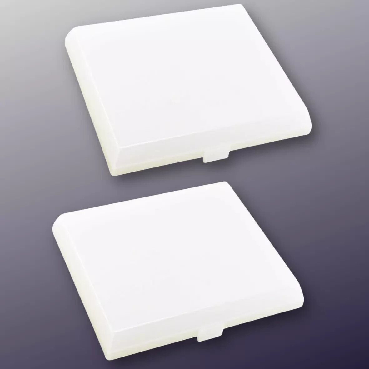 Bathroom Vent Fan Light Lens Cover  Exact Replacement 2pcs