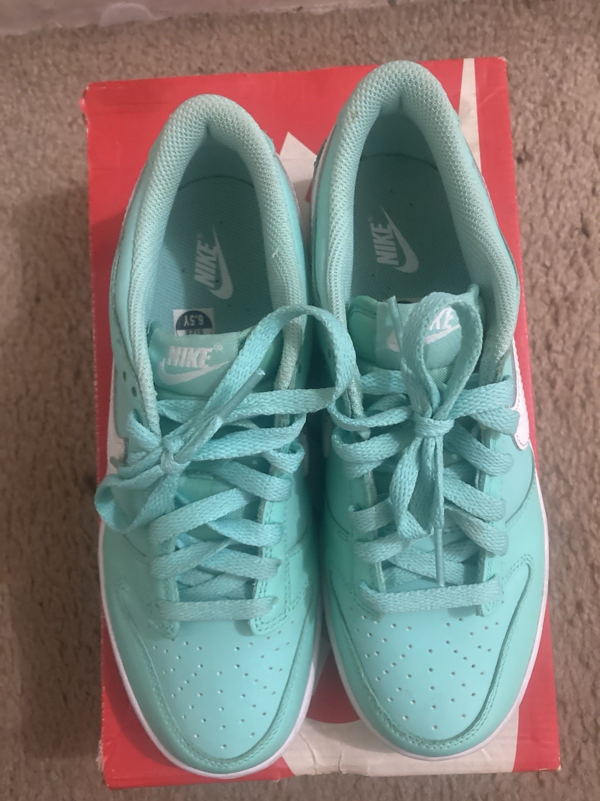 Size 6.5 (GS) - Nike Dunk Low Emerald Rise