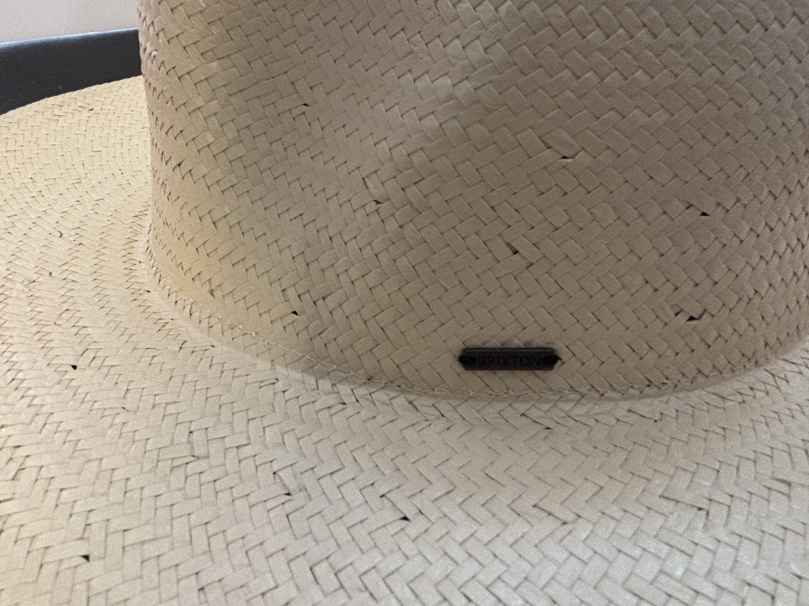 BRIXTON Women’s Natural Jute/Straw Seaside Sun Derby Cowboy Hat Wide Brim