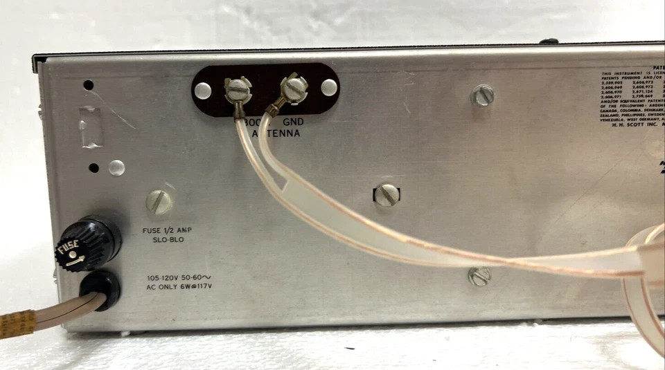 Scott Stereomaster 315-B FM Stereo Tuner Tested & Working!