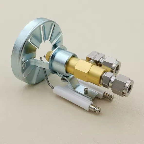 Waste Oil Burner Ignition Boiler Siphon Air Atomizing Spray Nozzle Injector Fuel
