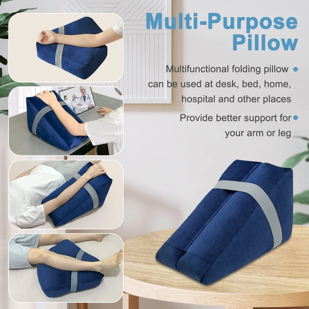 Arm Elevation Pillow Elevating Arm Support Pillow Post Surgery Wrist Arm Wedge
