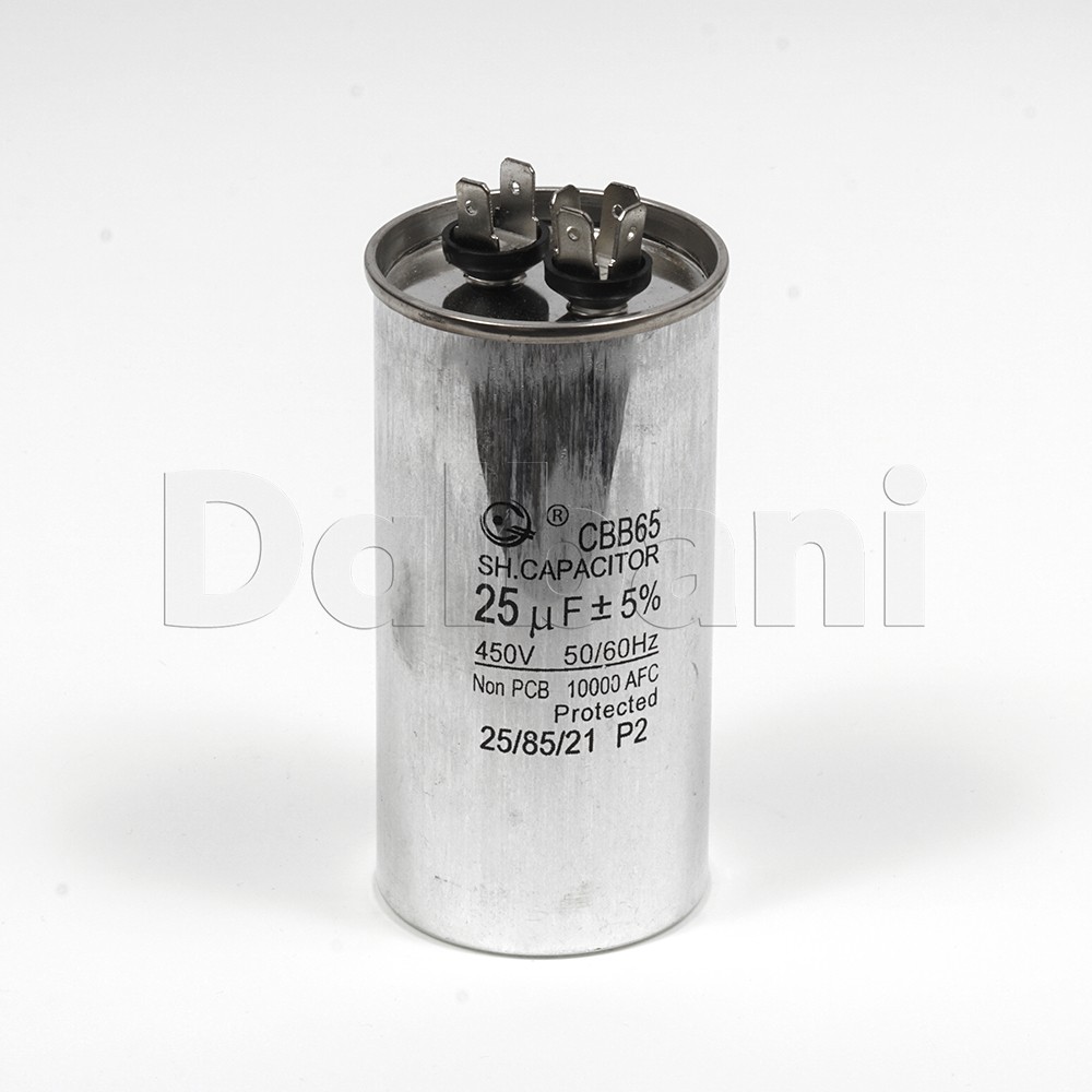 25 UF MFD 450 VAC High Quality Oil Motor Run CBB65 Capacitor