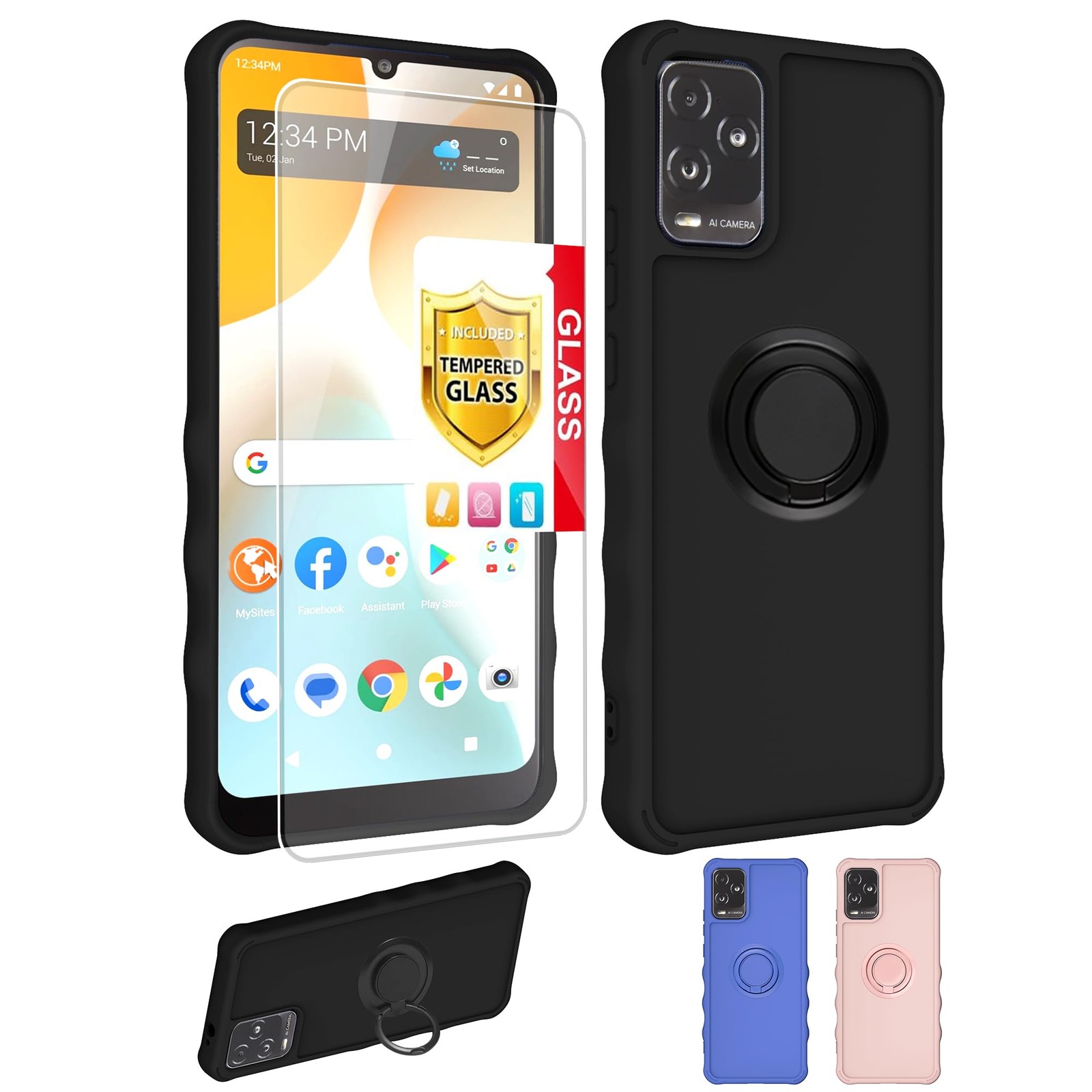 BLU View 5 Pro Case Compatible for BLU View 5 Pro Phone Case 4G B170D Cover [...
