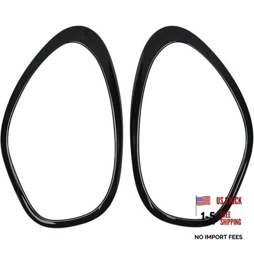 Headlight Trim Ring for MINI Cooper Countryman R60 2011-2016 Paceman R61 Black