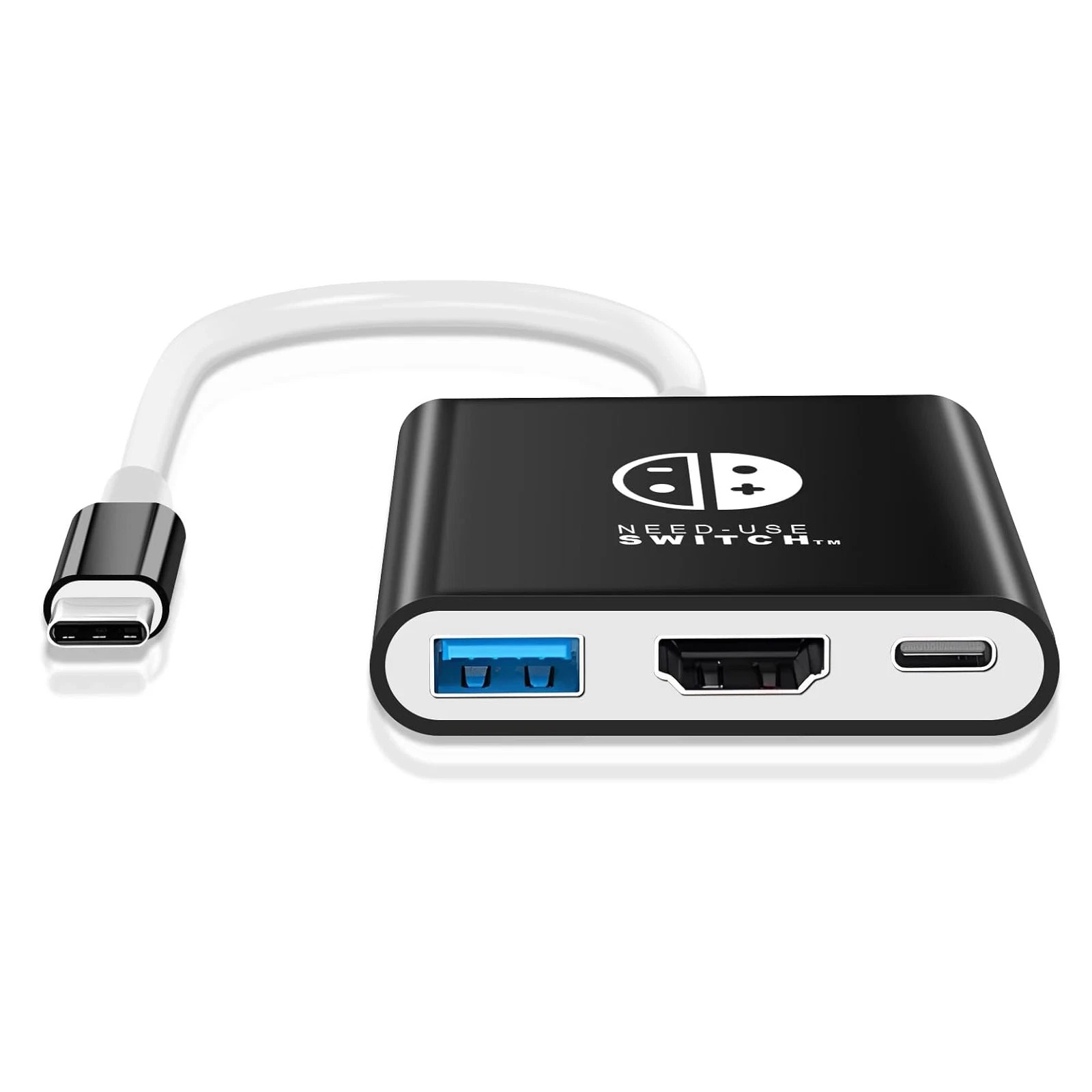 4K Docking Station USB-C to HDMI Adapter for Nintendo Switch OLED Steam Deck