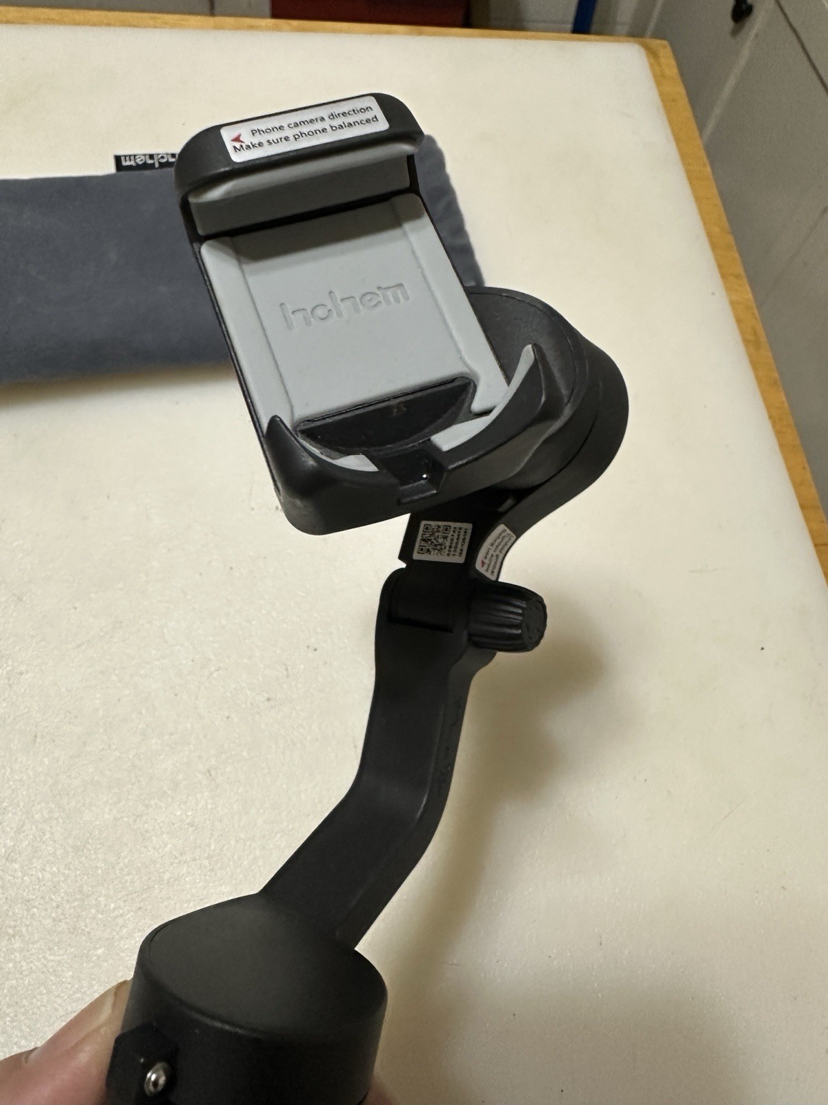 Hohem iSteady X Folding Smartphone Gimbal Stabilizer - Black