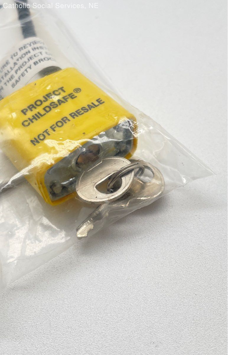 Cable Gun Lock Firearm Safety Yellow