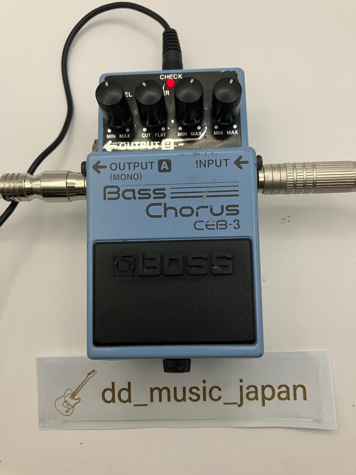 Boss CEB-3 Bass Chorus Effects Pedals Used from japan Tested Working