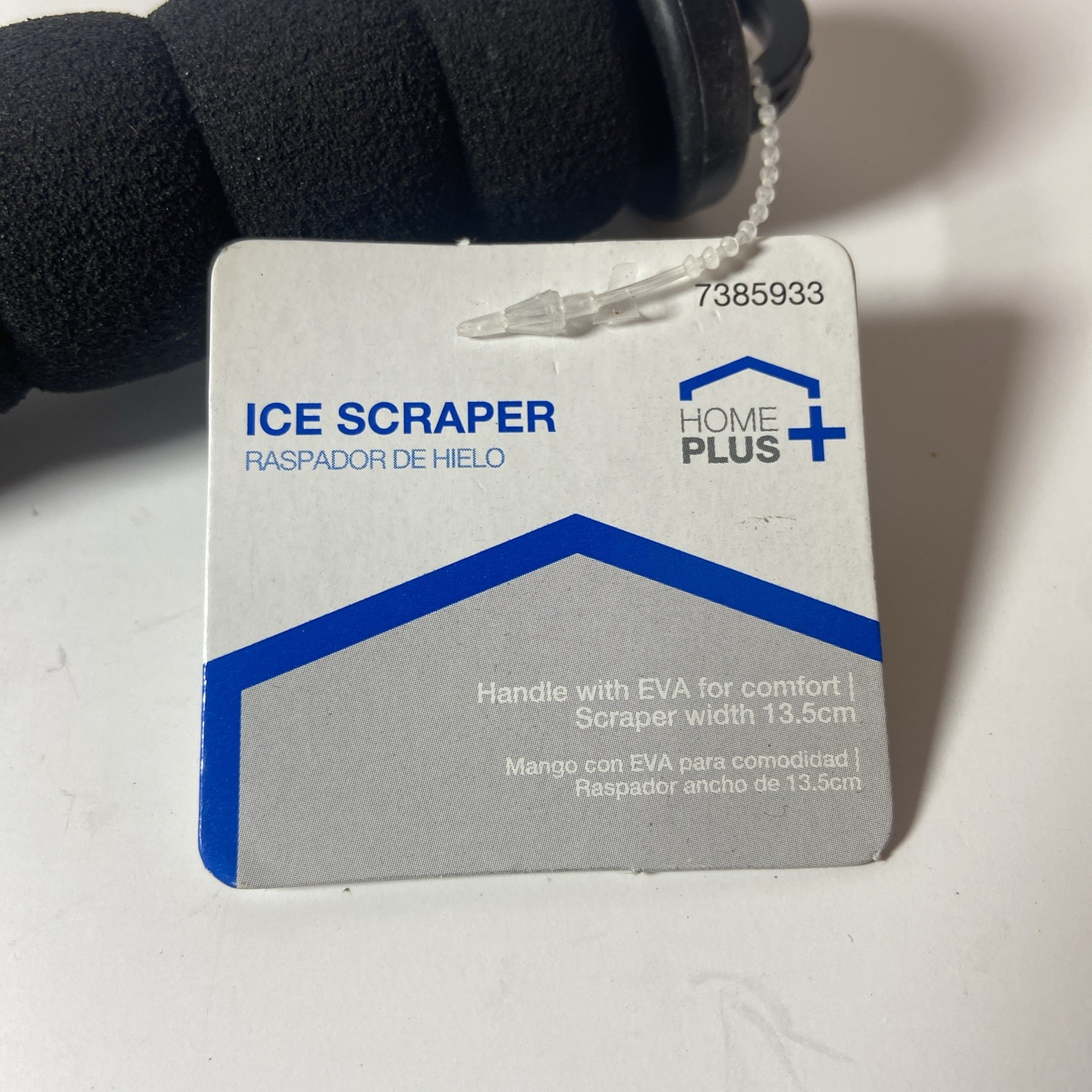 Home Plus 10" Snow Ice Scraper Tool Soft Handle