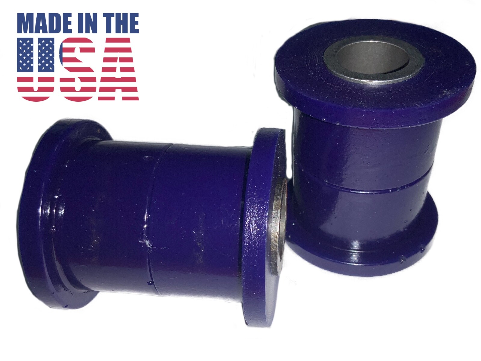 Pair Polyurethane Lateral Control Sleeper Rod Bushings For Peterbilt 29-05704