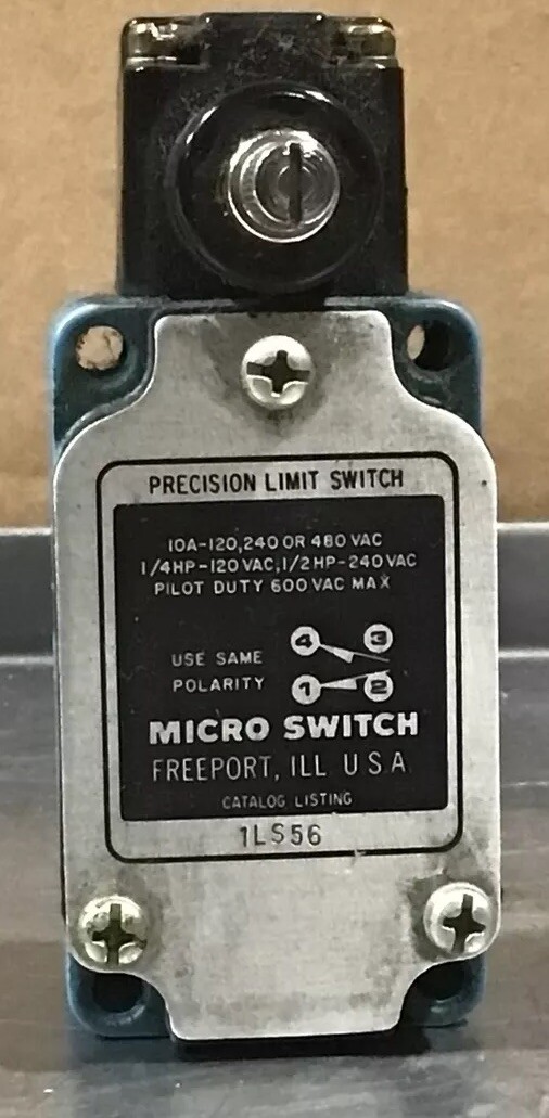Honeywell 1LS56 Micro Switch Rotary Action Precission Limit Switch Nos Surplus