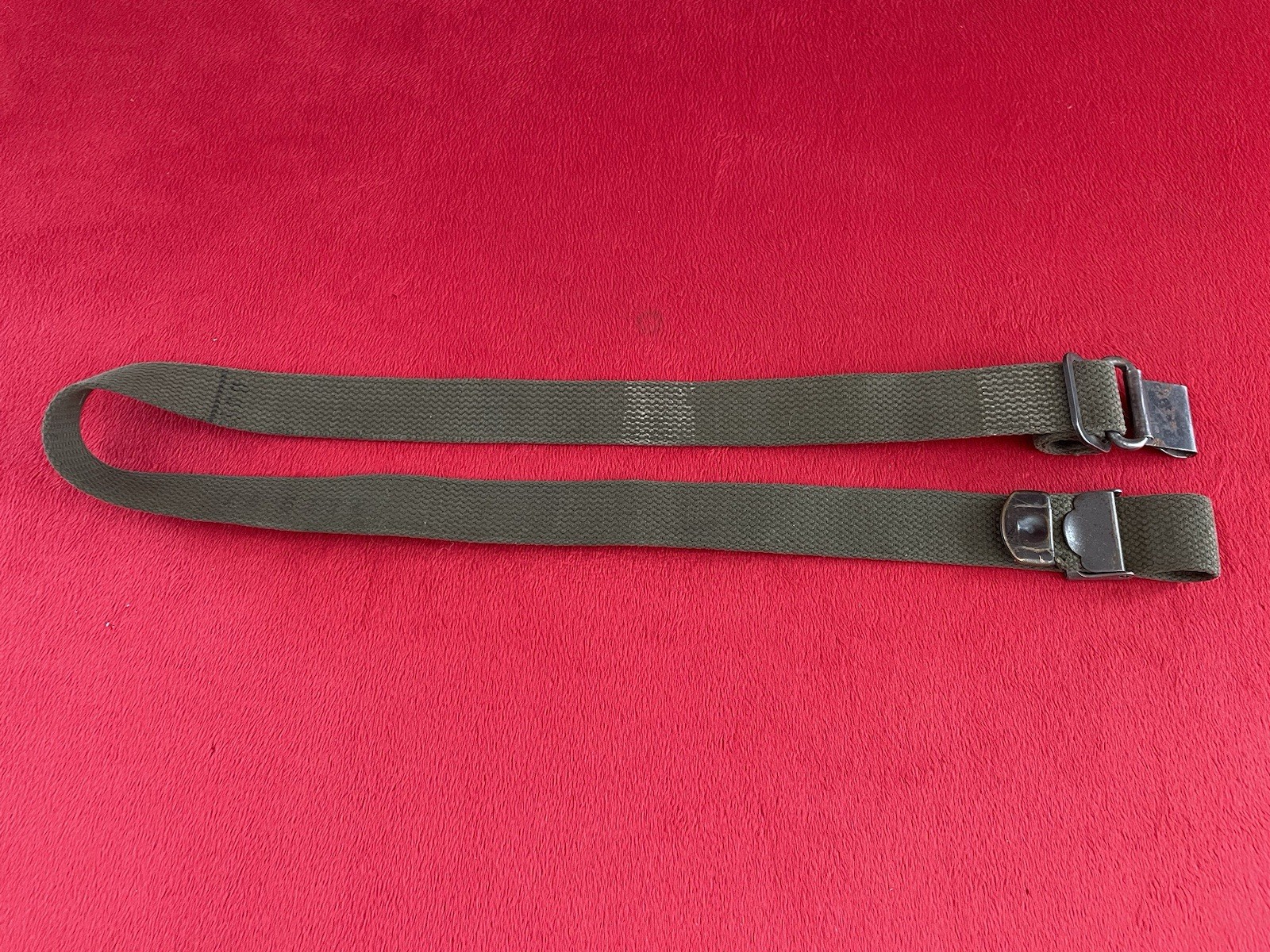 Original Vietnam War M1 Garand M2 Canvas Rifle Sling OD Green MRT