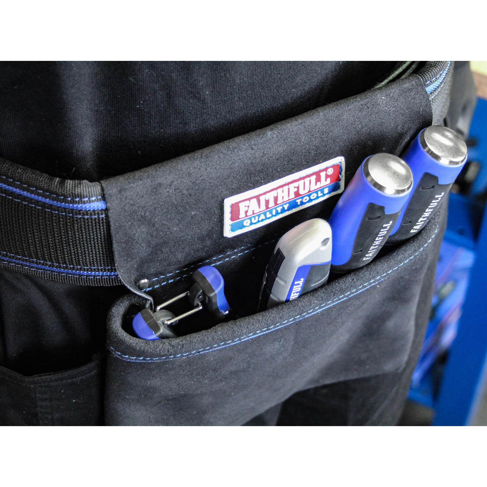 Faithfull Single Pocket Nail Pouch