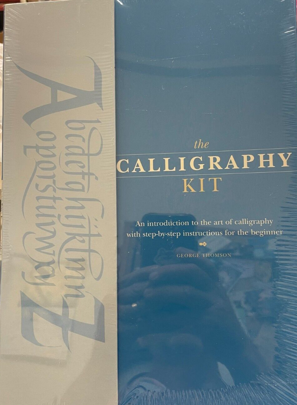 THE CALLIGRAPHY KIT (Bamboo Pen, Penholder, Nibs, Ink, Instructions) NEW Sealed