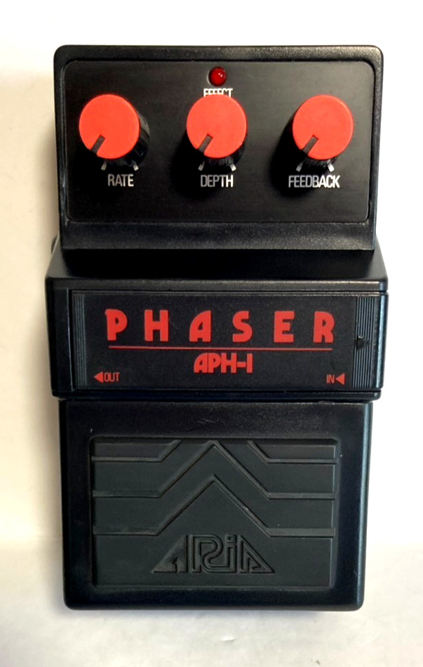 Aria APH-1 Phaser Guitar Effects Pedal Vintage 90s Made In Japan Free Shipping