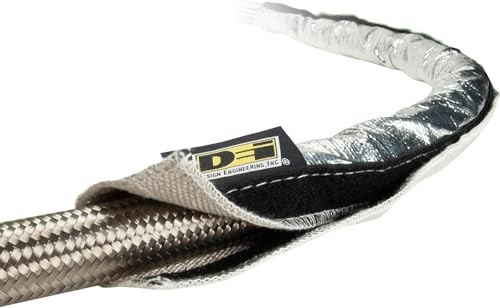 Heat Shroud – 1/2" – 1-1/4" I.D. x 3 ft Aluminized 1/2" - 1-1/4" I.D. x 3ft
