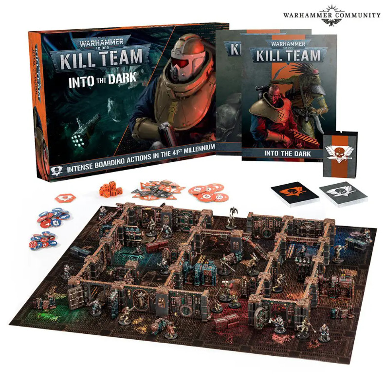 Into The Dark Kill Team Box OOP NIB Warhammer 40K Breachers Kinband