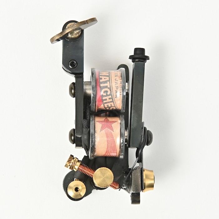 RUSH IRON SHOOTER (Reverse Point) Tattoo Machine Black