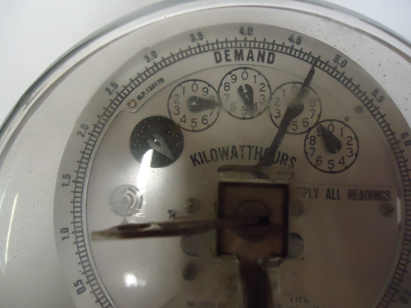 GENERAL ELECTRIC 700X16G26 TYPE VM-63-A KILOWATTHOURS METER