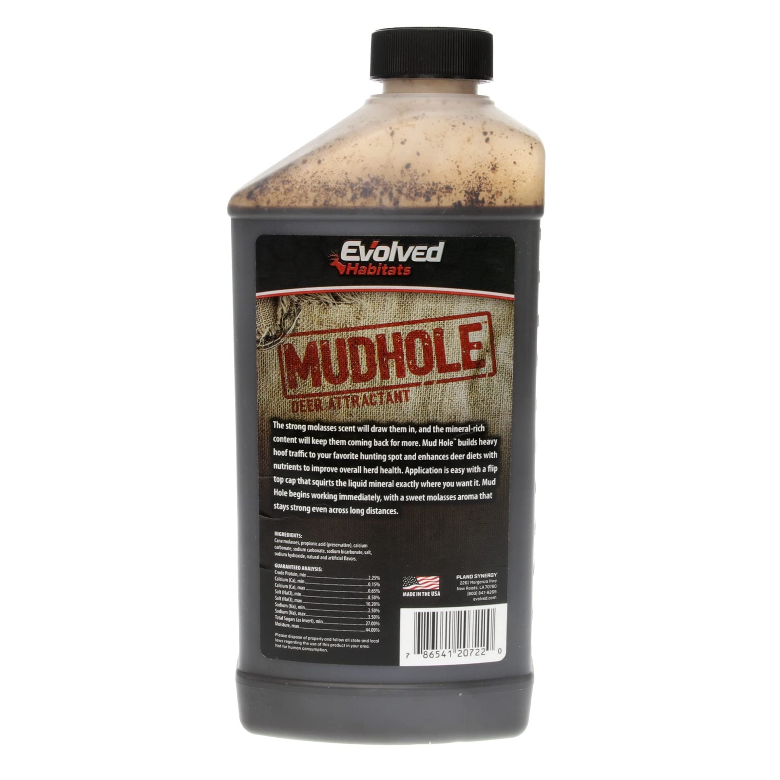 Evolved Habitats Mudhole Molasses Enriched Liquid Deer One Size, Brown