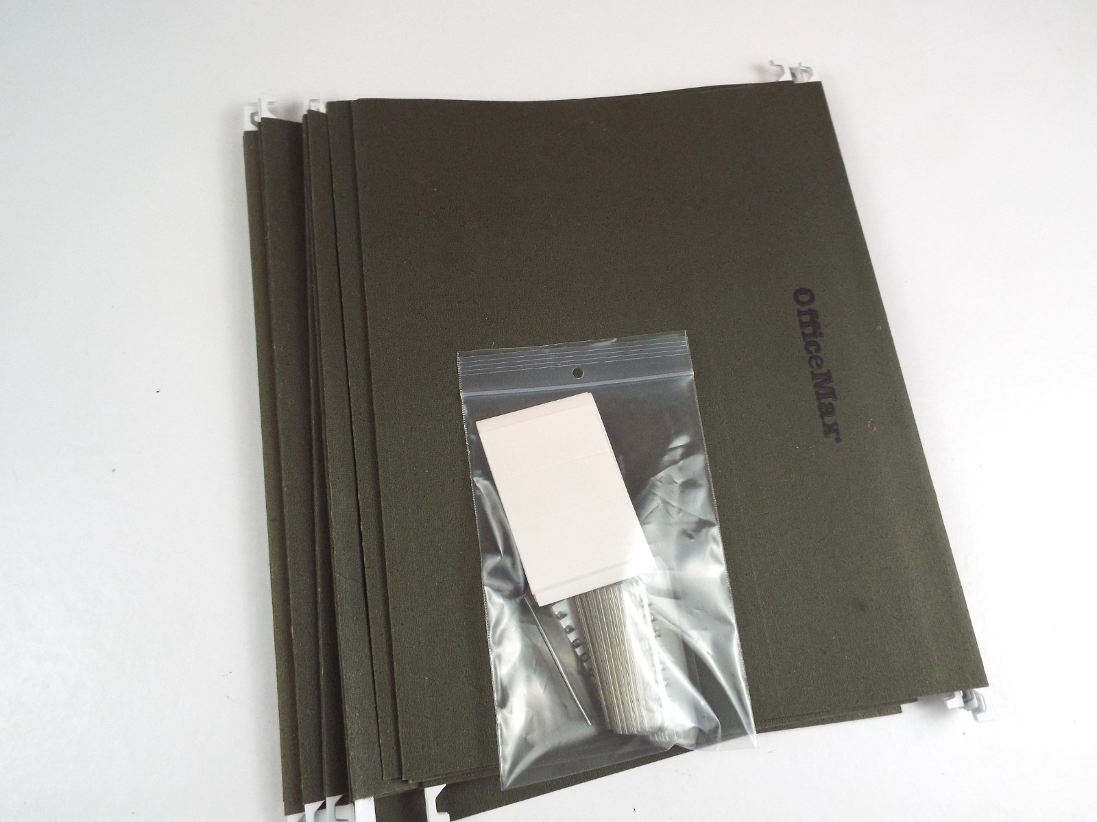 Office depot Hanging File Folders, Letter Size, Standard Green, 1/5-Cut 12 ea.