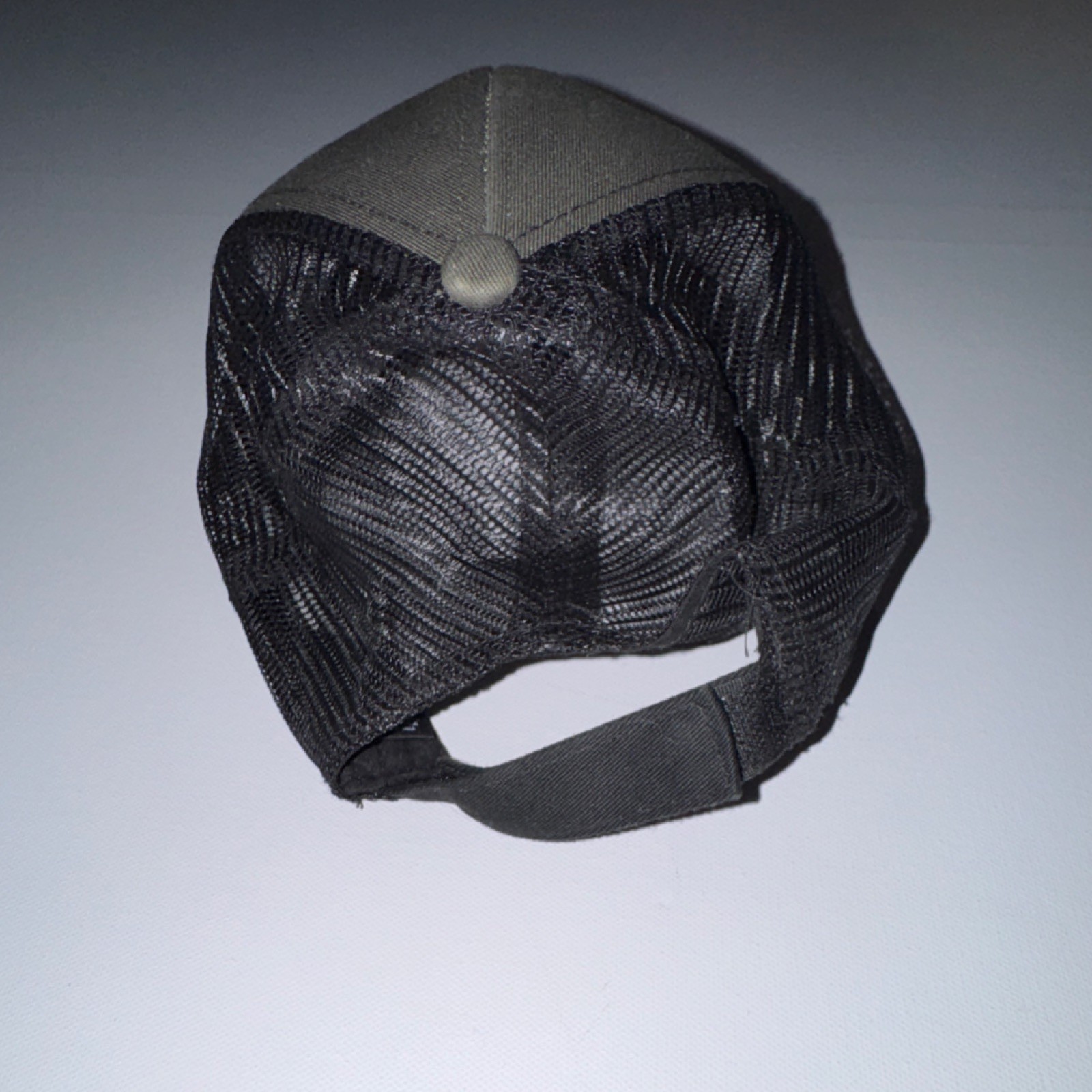 Ducks Unlimited Green Black Mesh Back Ball Cap Cotton