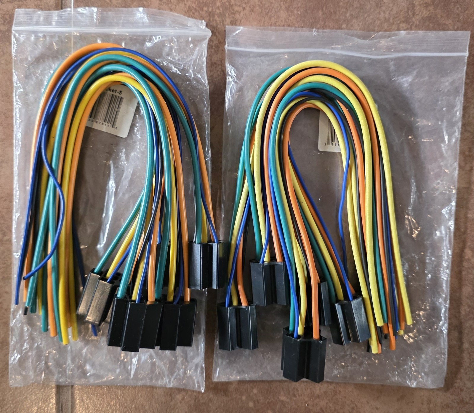 10 Pack 5 Pin Relay Socket Harness Pre-Wired Automotive Wire Connector Universal