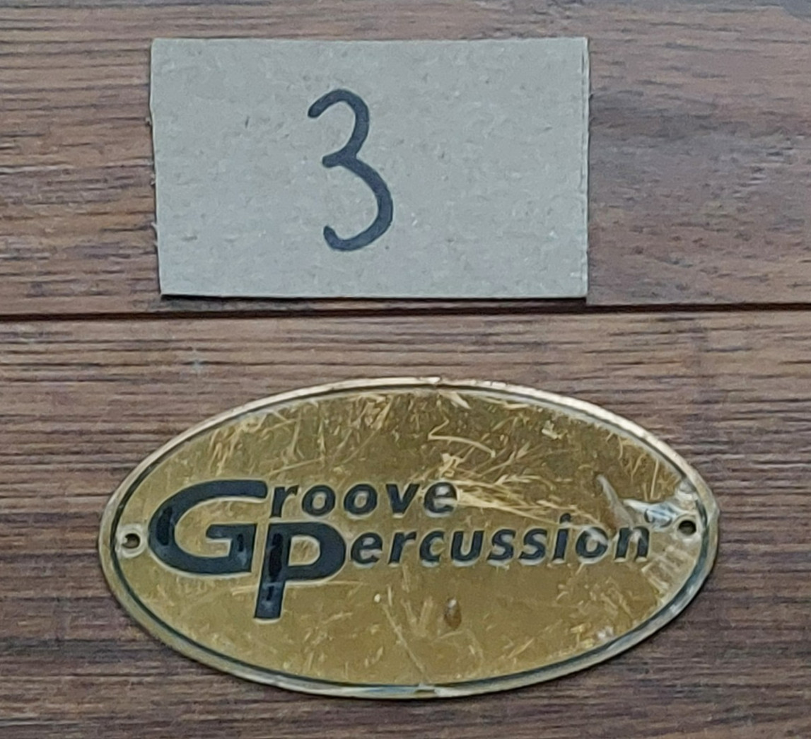 Groove Percussion Drum Badge (582)