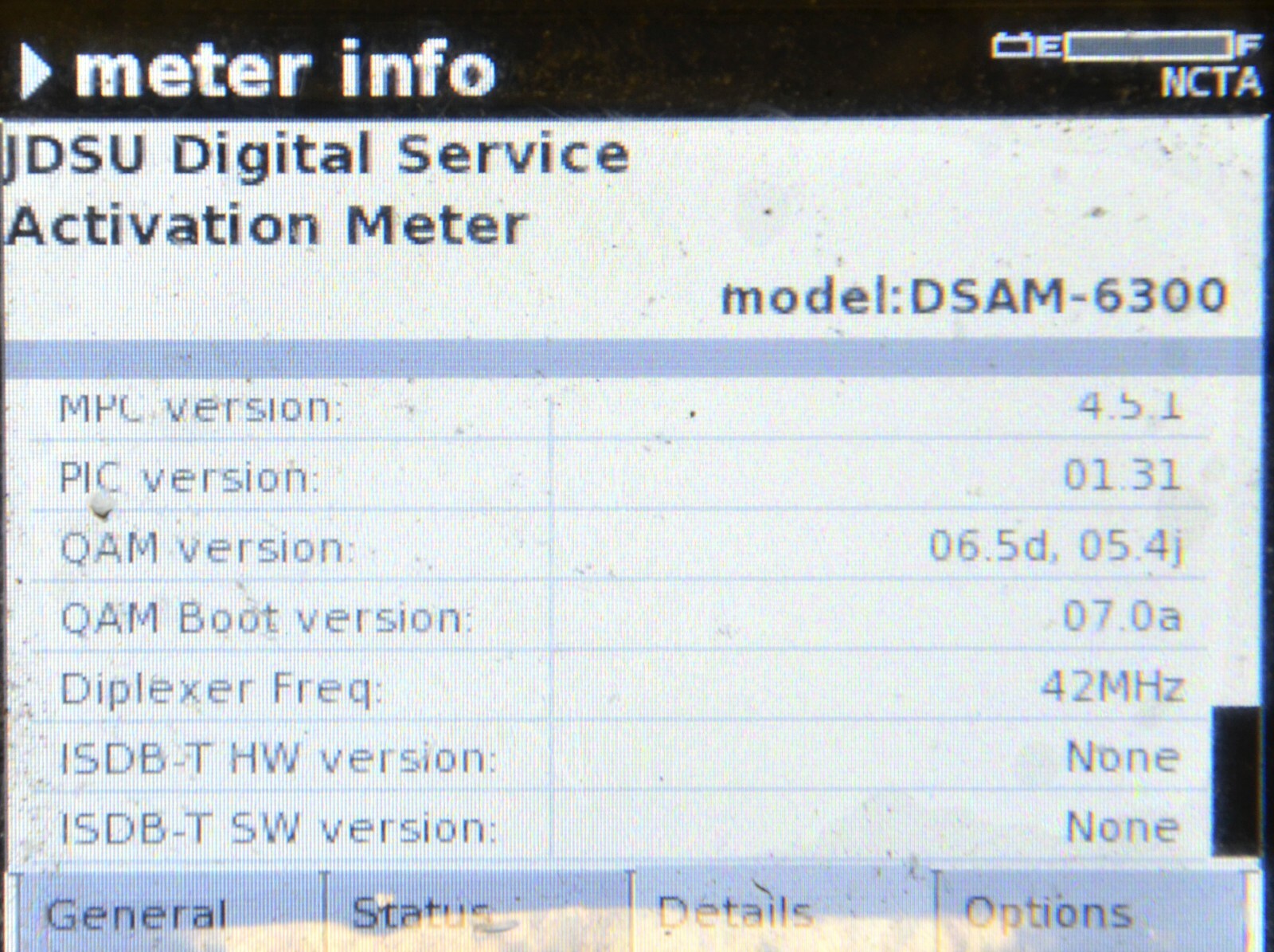 Demo Viavi JDSU DSAM 6300 XT Rev Fwd Sweep Cable Meter Docsis 3.0 Annex A/B ONX
