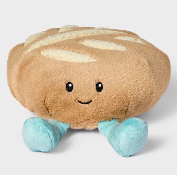 Gigglescape 6” Plush Sourdough Bread Loaf Plush New with Tags Giggle Scape
