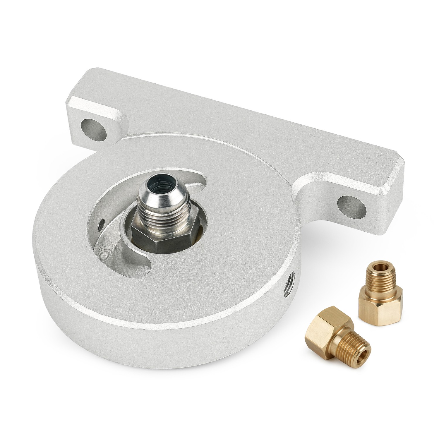 Cartridge to Spin-On Oil Filter Mounting Adapter 3/4"-16 Thread Conversion Kit