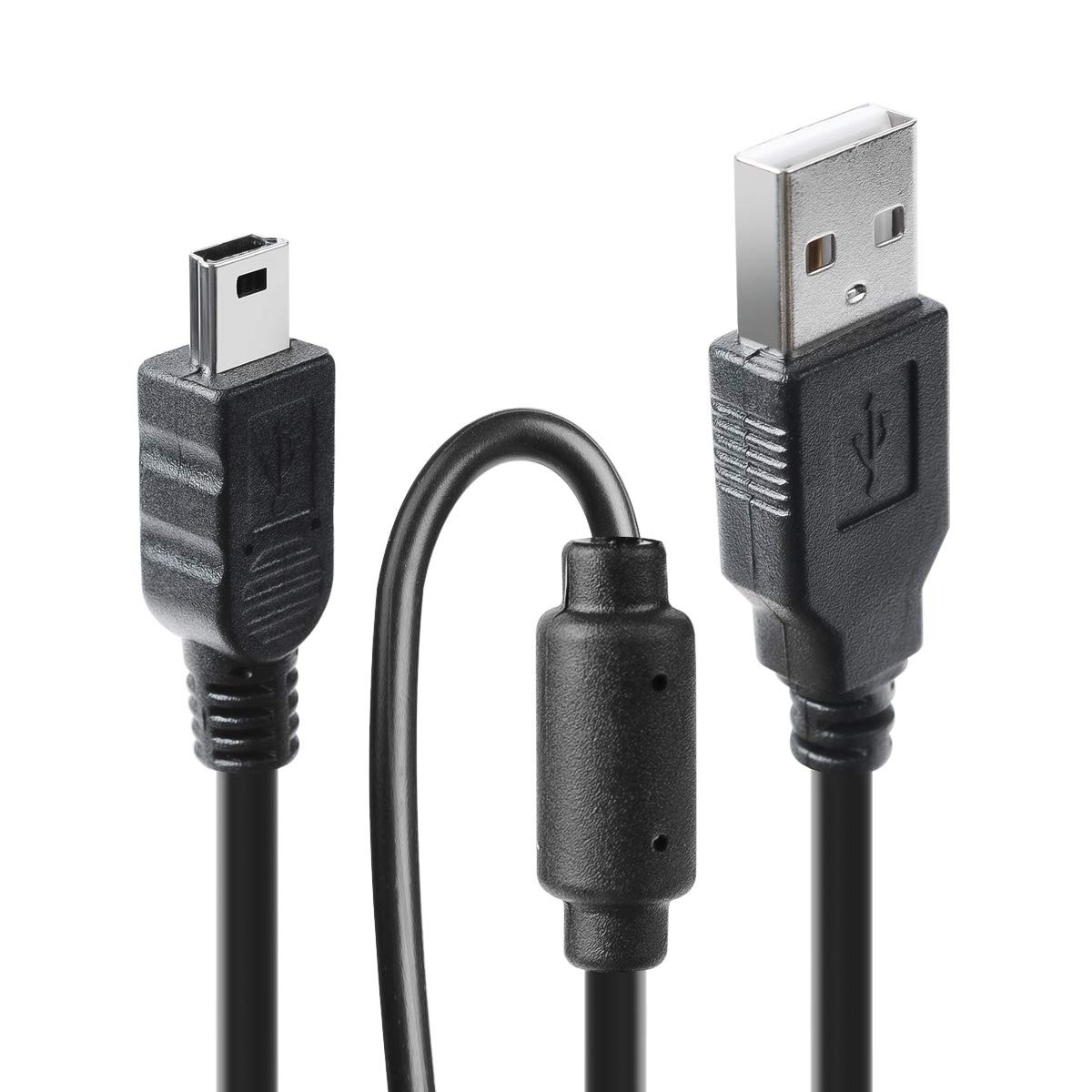 VSEER 2 Pack 10ft PS3 Controller Charger Cable - Mini USB Data Charging Cord...