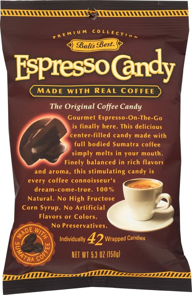 Best Espresso Coffee Candy  5.3oz 2 Pack