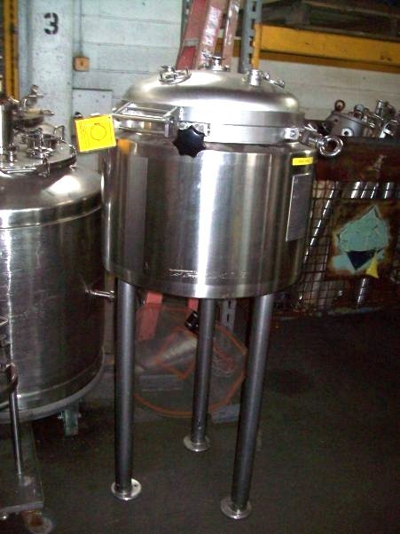 17 gallon 65 liter 316L Stainless Steel Pressure Tank 45 psi vacuum