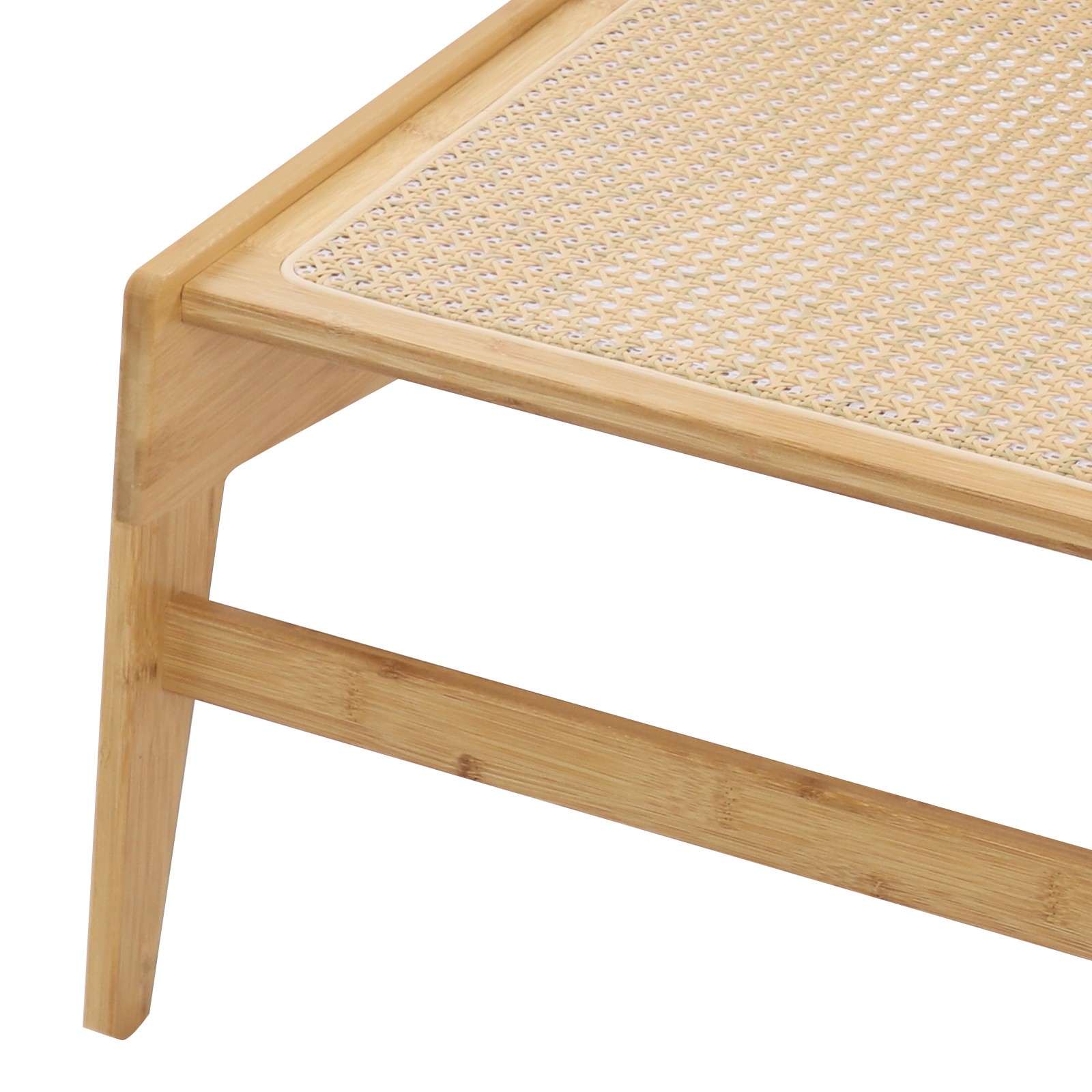 Home Bamboo Chair, Accent Chair, Comfy Bamboo Chairs, 53x64x58cm, Wood Color