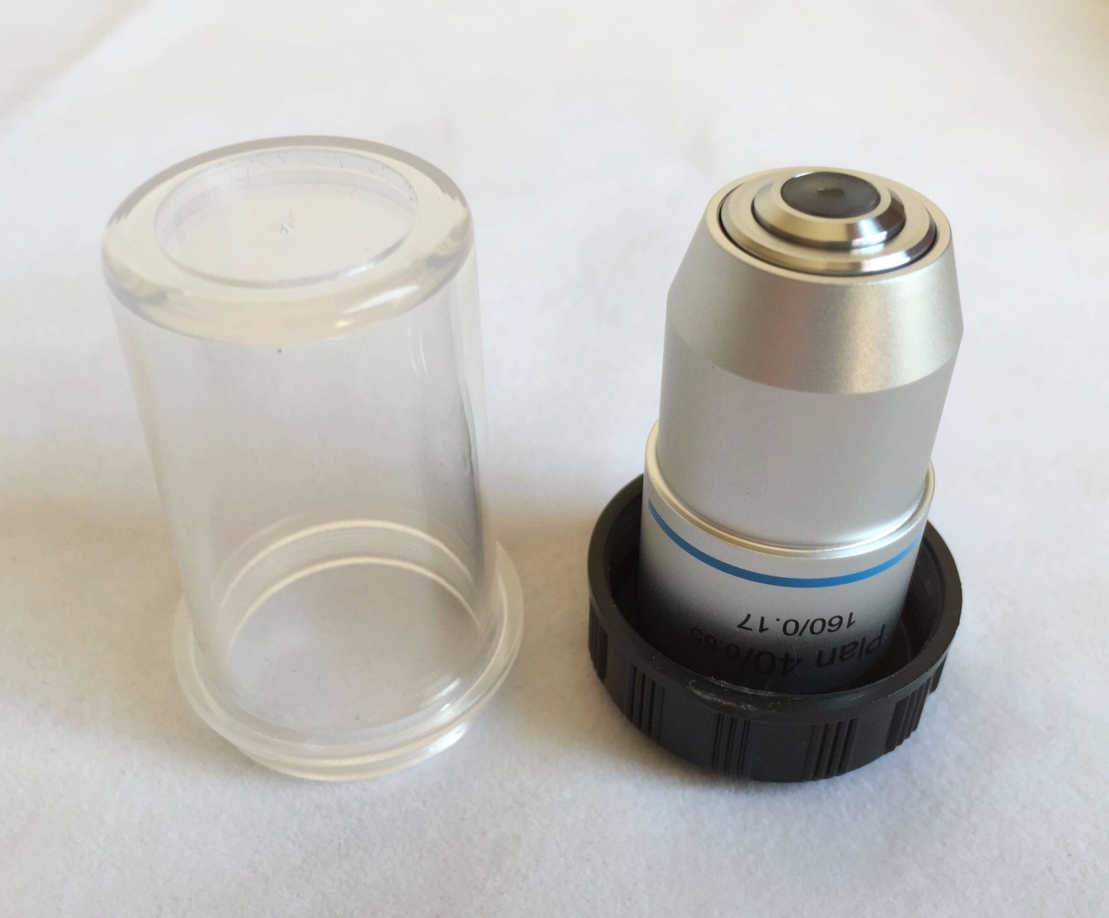 Mcroscope Objective 40X Lens w/ Spring Plan Achromatic DIN Standard