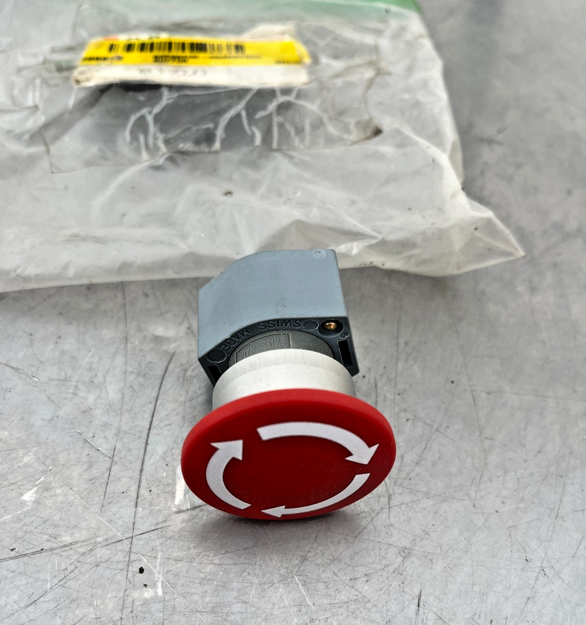 0086678  OEM  WACKER NEUSON  Emergency BUTTON ACTUATOR   RT820