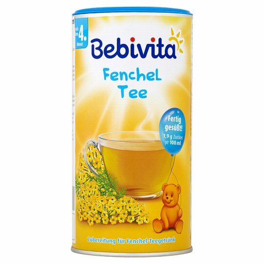 Bebivita Tea: FENNEL ORGANIC Made in Germany from 4th month-FREE SHIPPING