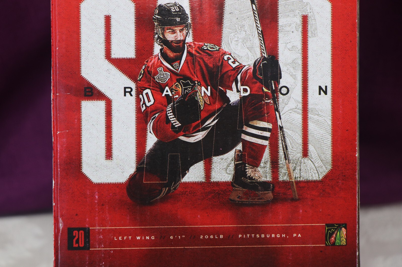 Kick 10 Chicago BlackHawks Brandon Saad #20 Bobblehead